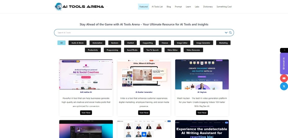 AI Tools Arena