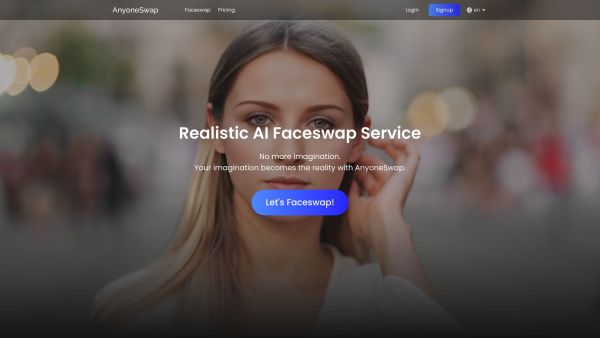 Anyoneswap landing page