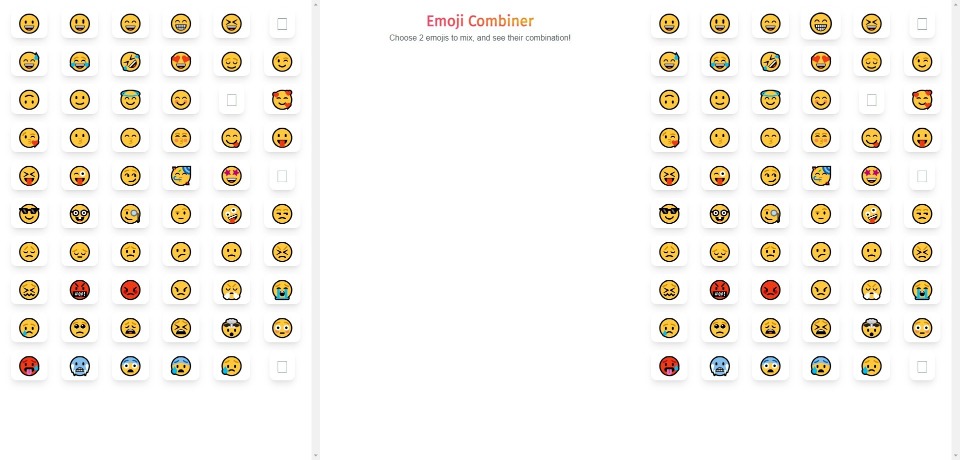 Emoji Combiner