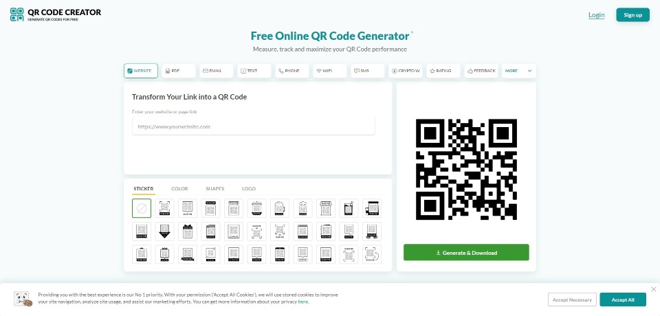 QR code creator